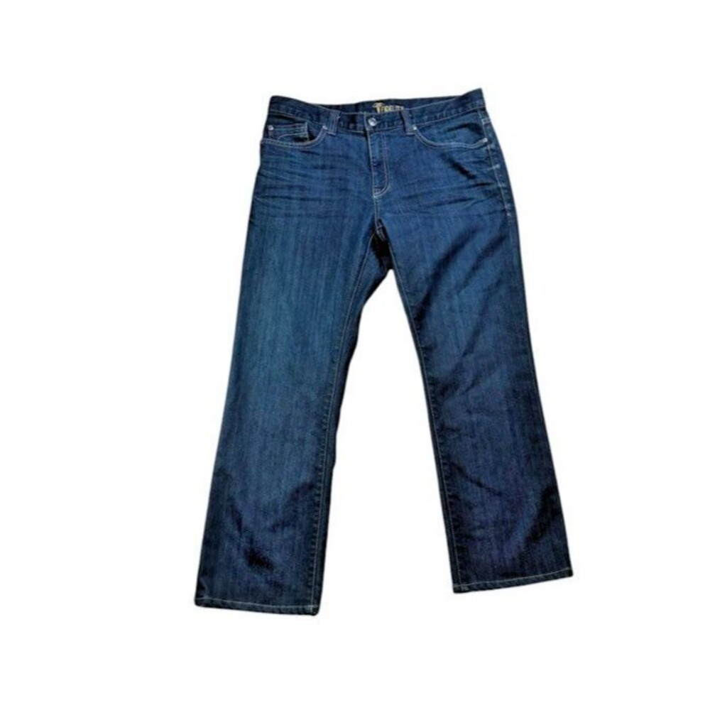 Fidelity Denim 5011 Classic Straight Jeans Mens 34x29 Sabbath Rinse Made In USA
